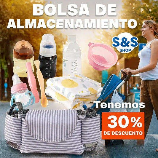 Bolsa Organizadora para Coche de Bebé 👶👜