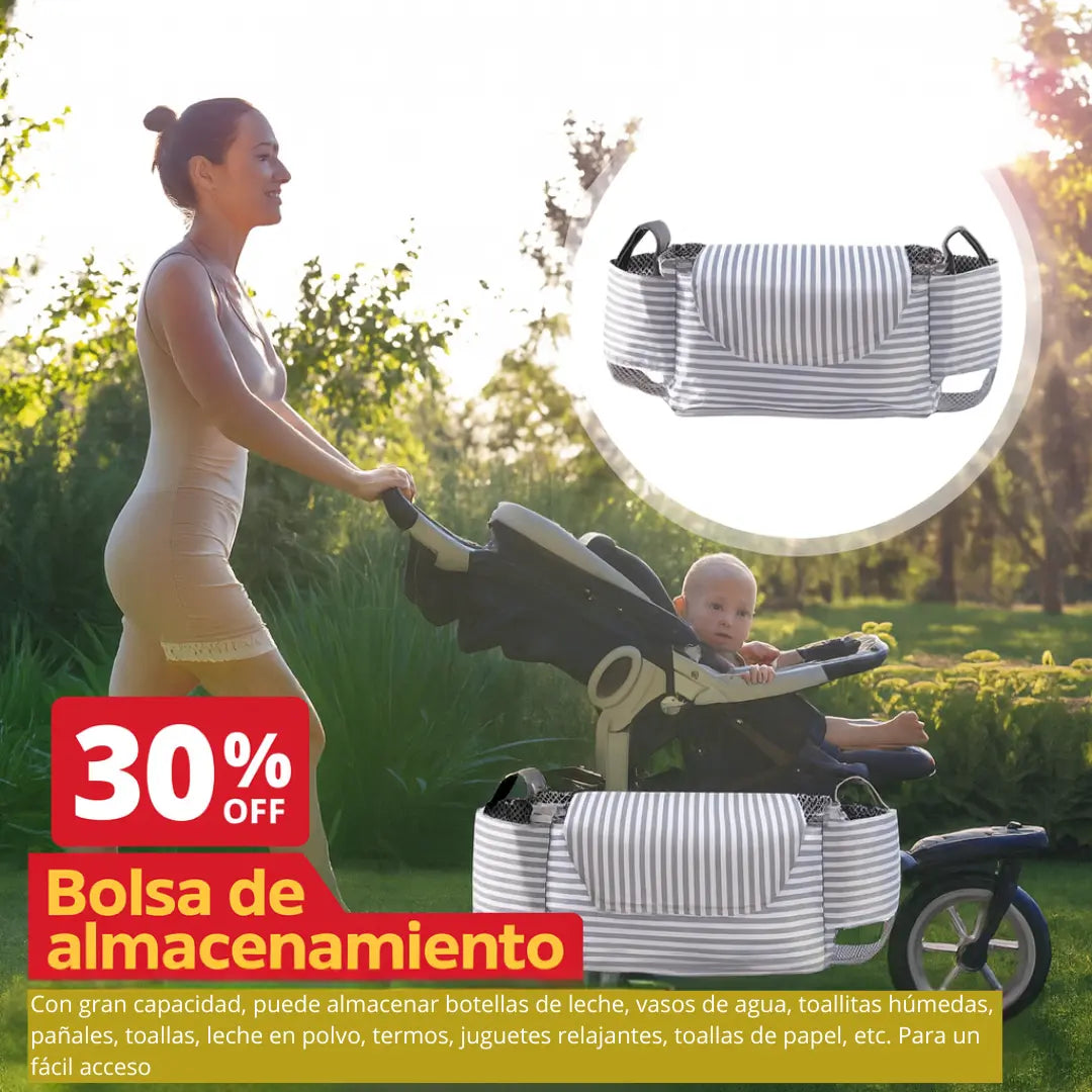 Bolsa Organizadora para Coche de Bebé